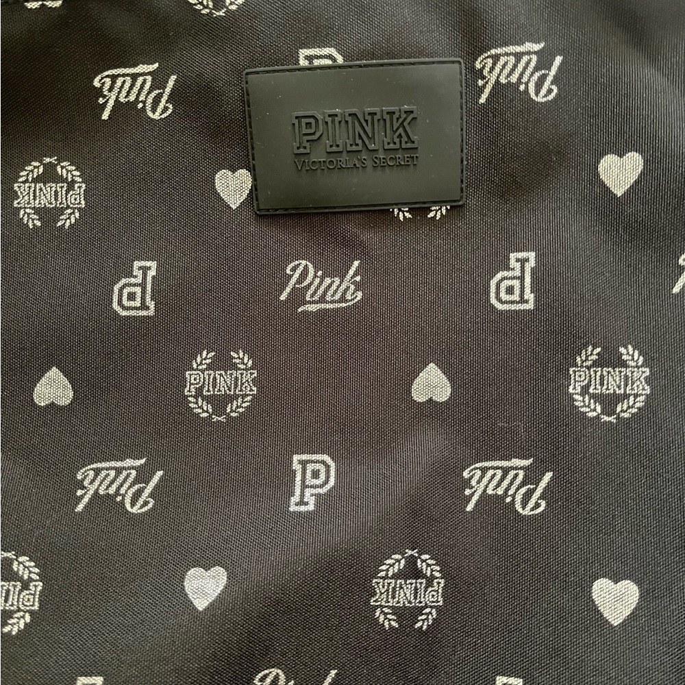 Victoria's Secret PINK Black and White Patterned Tote